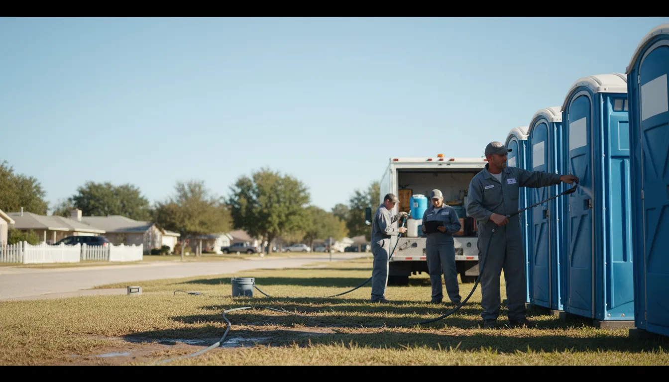 Long-Term Portable Toilet Rental in Follett, TX near me